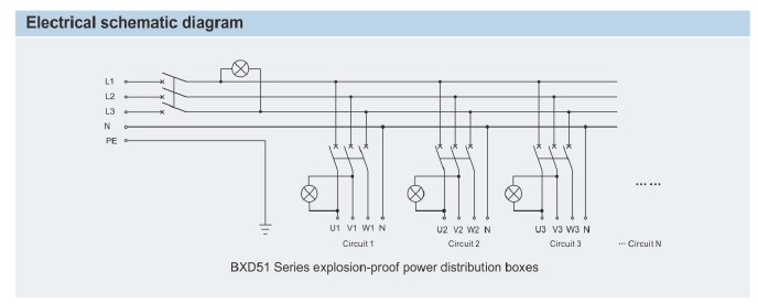 دیاگرام الکتریکی BXMD51 2