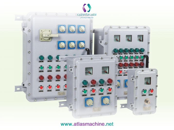 کامل‌ترین راهنمای خرید تابلو برق ضد انفجار - اطلس مگا ماشین