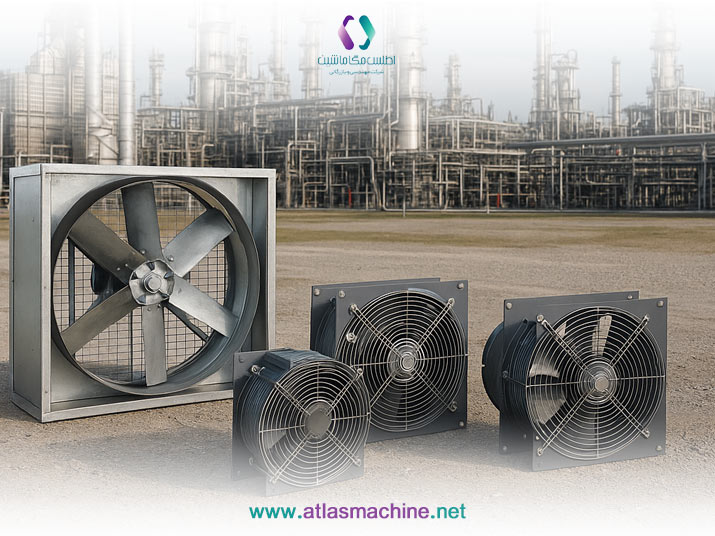 نحوه نصب فن ضد انفجار | اطلس مگا ماشین