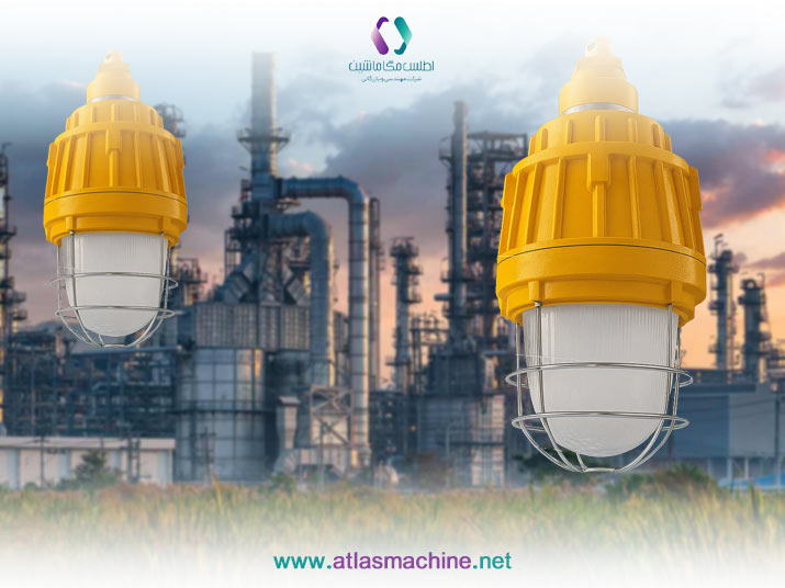 بررسی فنی ساختار چراغ آویز ضد انفجار | اطلس مگا ماشین