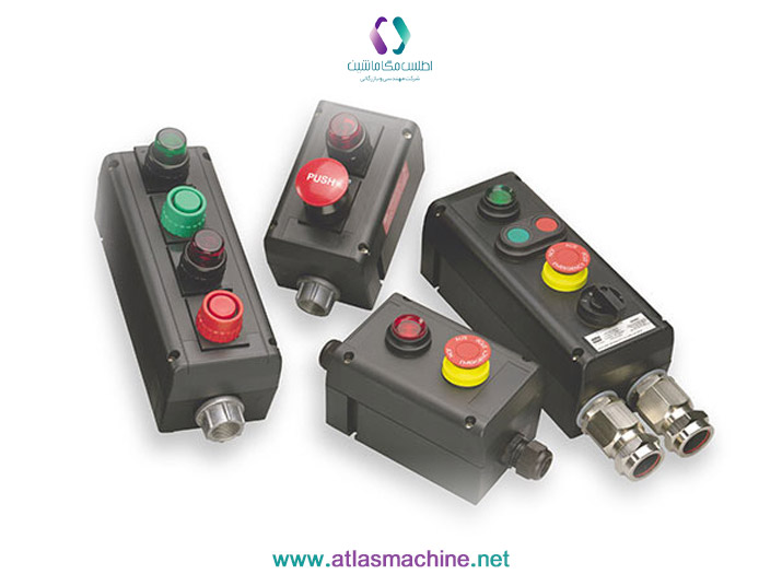 کاملترین راهنمای خرید شستی ضد انفجار | اطلس مگا ماشین