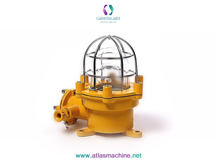 کامل‌ترین بررسی ساختار چراغ آویز ضدانفجار | اطلس مگا ماشین