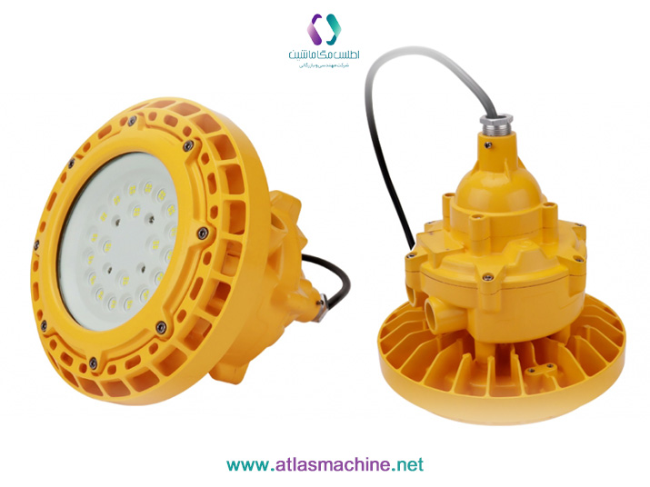 مقایسه LED ضد انفجار سفید و رنگی در صنعت | اطلس مگا ماشین