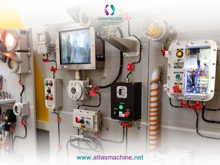 معرفی انواع تجهیزات کنترل ضد انفجار - اطلس مگا ماشین